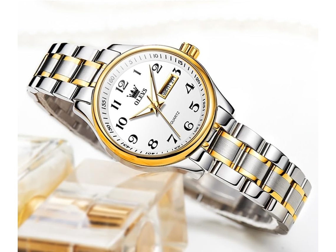 Lurelia Relógio Feminino, Movimento De Quartzo, Analógico, Data/calendário, 1,14 Polegadas, 29 Mm, 0,37 Polegadas, 9,5 Mm, 7,09 Polegadas, 18 Mm