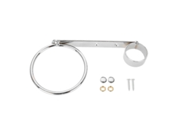 Suporte de Parede para Secador Cabelo em Ferro Cromado. e Modelador Cachos. GOKOCO