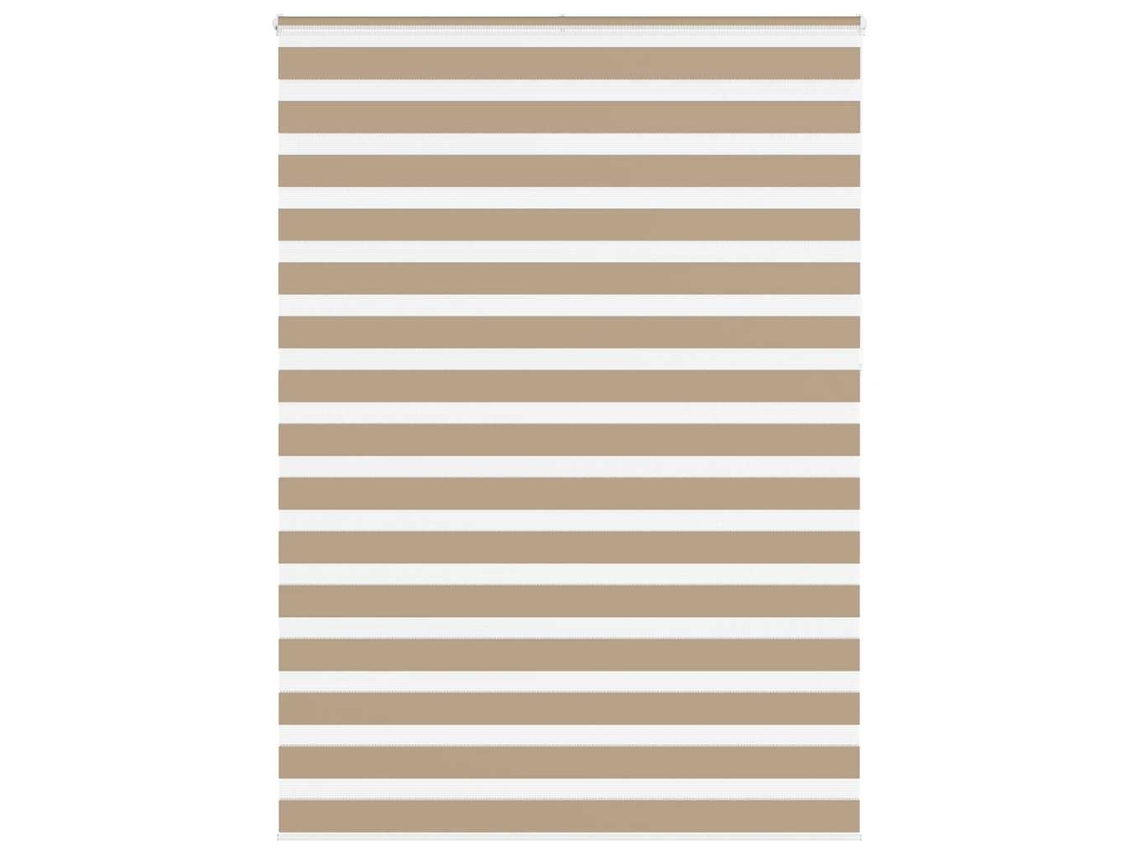Vidaxl Cortina De Zebra 160x230 Cm Largura Do Tecido 155,9cm Poliéster