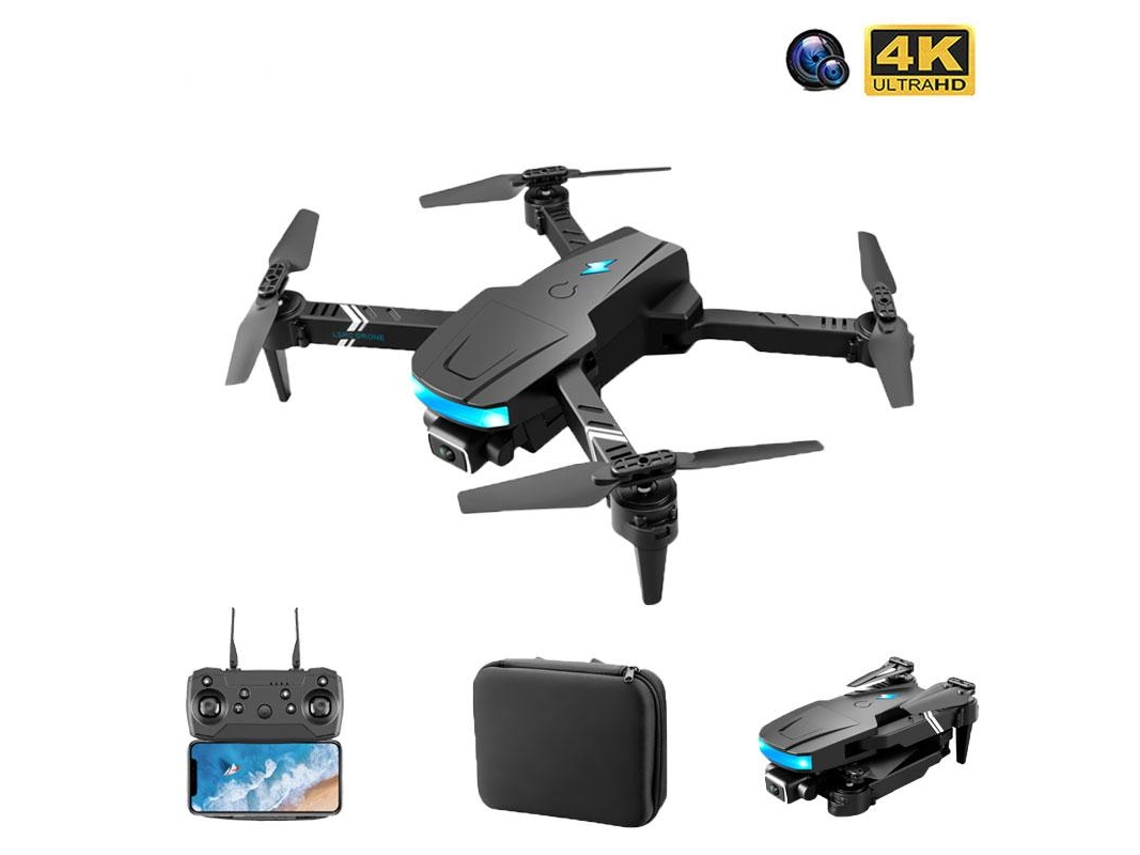 Mini drone de controle sem fio com câmera dupla e 3 baterias Duração da bateria: 10 min YIZHOOD