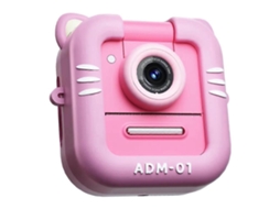 Mini Câmera Infantil 1080p, Câmera Digital Com Impressão Instantânea E Impressão Térmica, Mp3 E Cartão De Memória De 32gb.