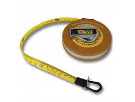 Cinta metrica fibra elephant 1360/50ms. milimetrada. estuche metalico. clase ii.