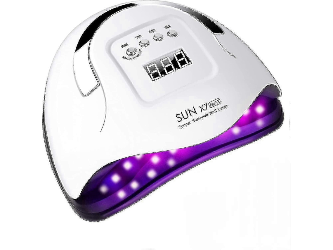 Lâmpada Uv/led Para Unhas, 180 W, Com Sensor Automático E Ecrã Digital, Para Gel E Manicure, Elysve