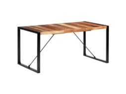 Dining Table, Dining Tables Vidaxl Marrom Madeira (160 X 80 X 75 Cm)