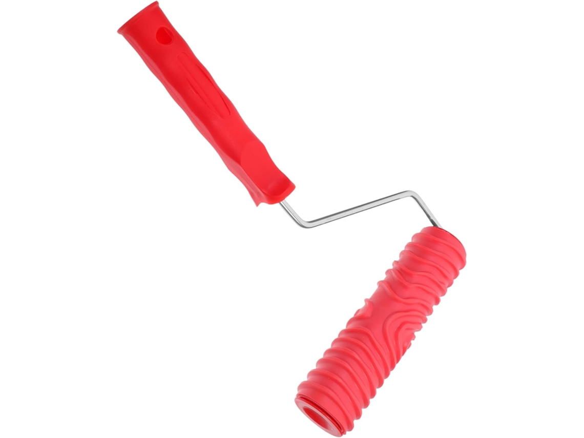 Rolo De Pintura Texturizado Em Espuma De Cimento Para Decoração De Paredes.