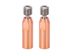 2pcs Bocal Gola Bimetálica Titanio Cobre Para Hotend Ender 3 V2 Pro 3d Printer 1.75mm
