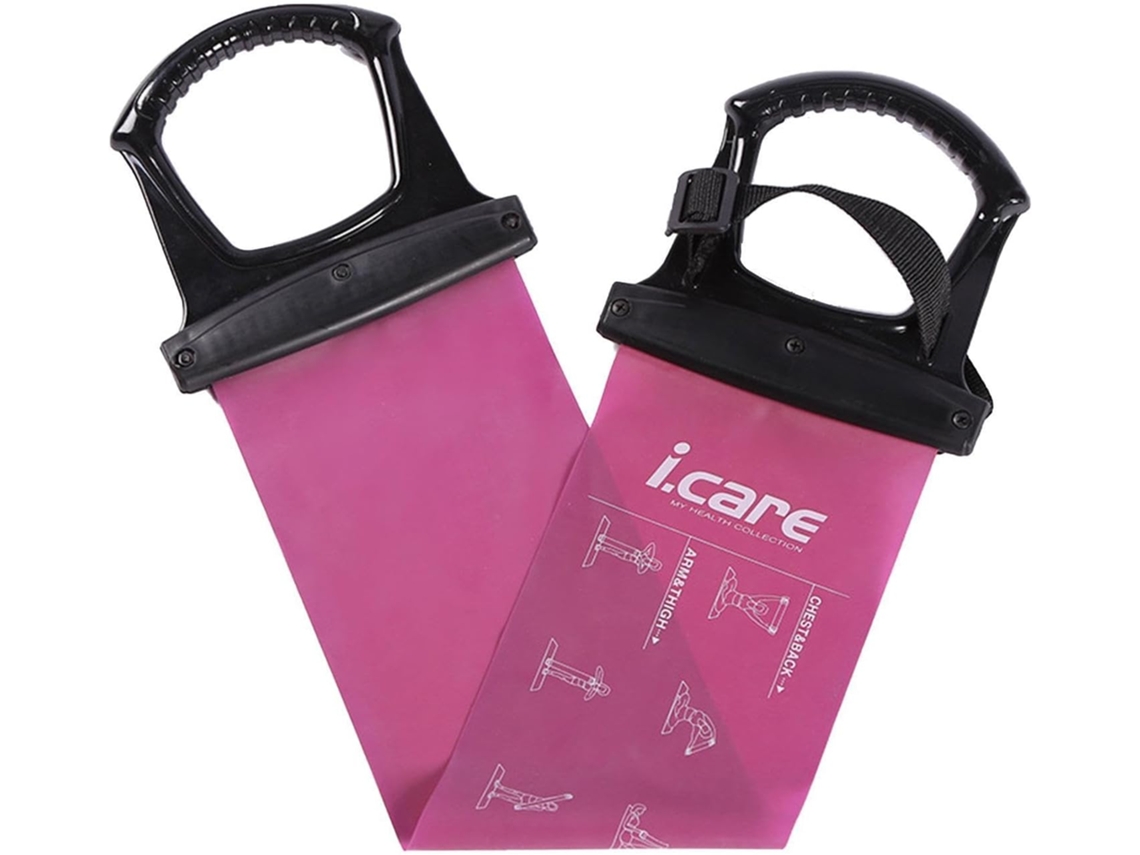Faixas Elásticas de Resistência para Treinamento, Corda Elástica com Alças | S/MARCA