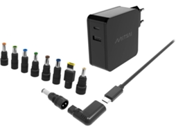 Carregador MITSAI MPA4219 (Outlet Caixa Aberta - PC - Universal - 2 USB - 8 pontas - 45W)
