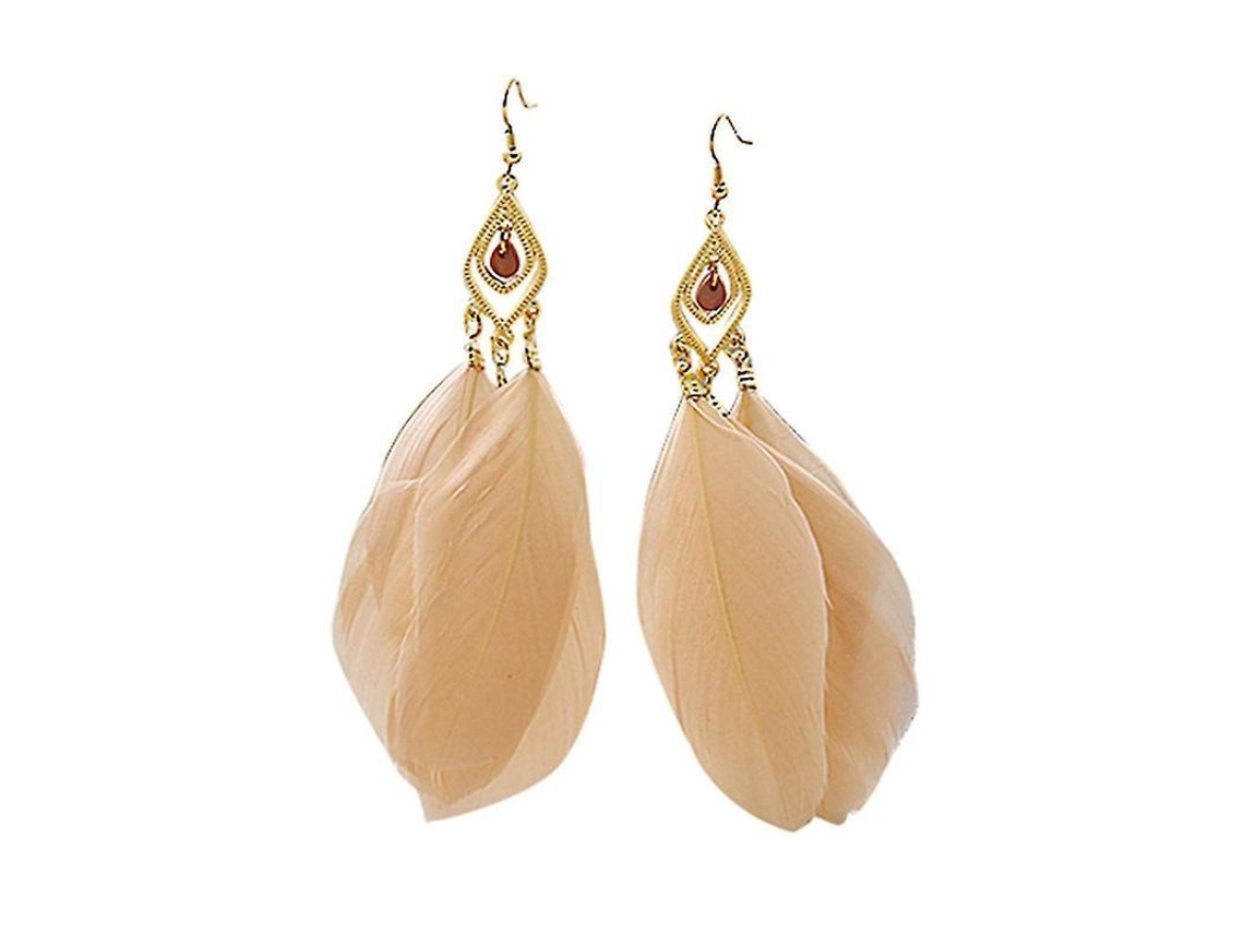 2026 pendientes Colgantes de Plumas Elegantes para Mujer Farfi, Ideal para Bodas, Fiestas Y Regalos