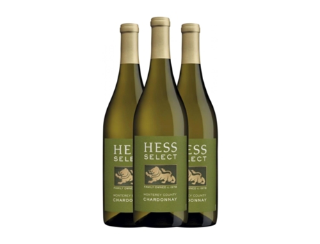 Vinho branco THE HESS COLLECTION Chardonnay Monterey (0.75 L - 3 Unidades)