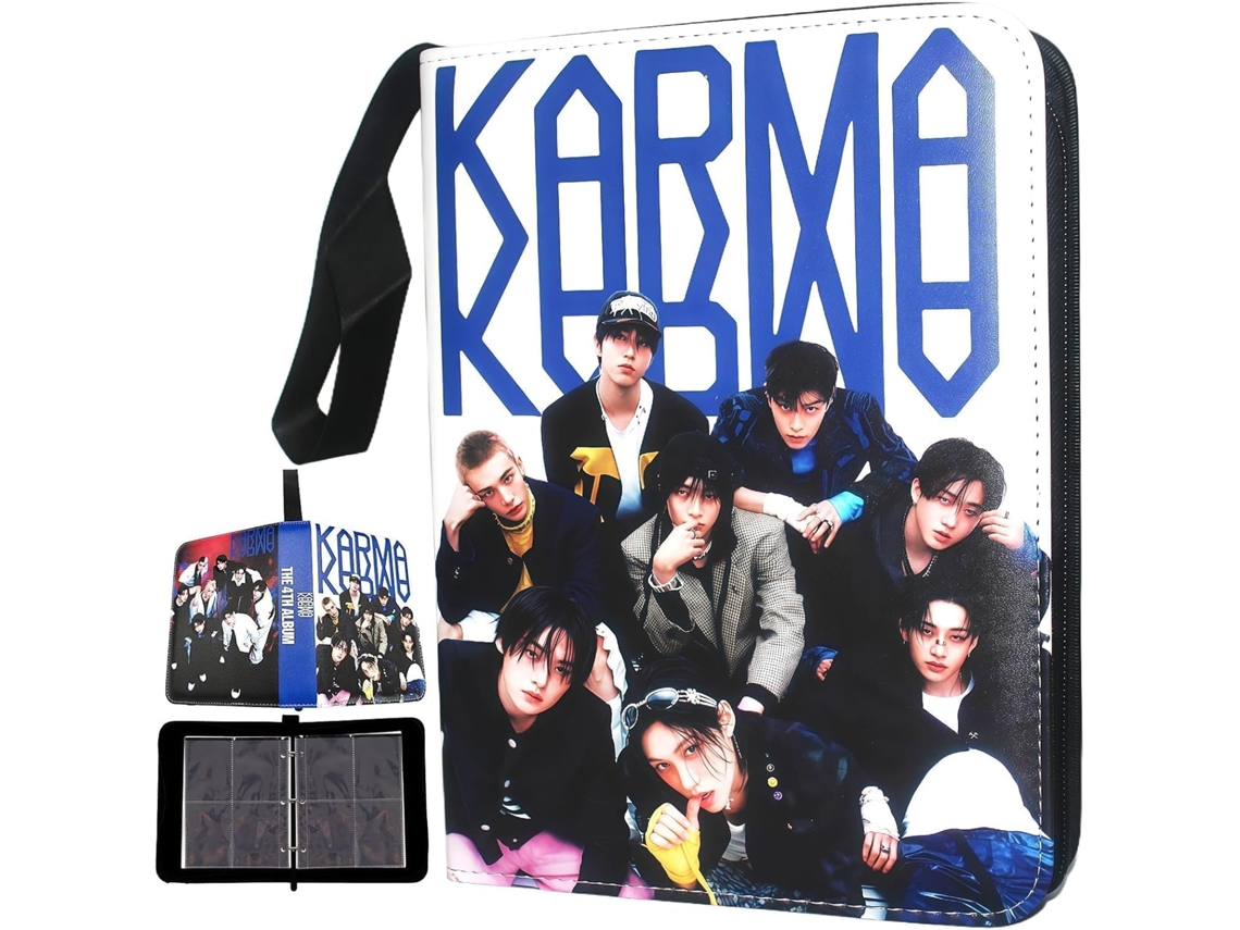 Yuto Stray Kids Classeur Para Cartões Photo 400 Pochettes Para Cartões Photo Stay Kids Karma Album Photo