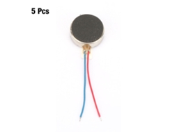 5pcs Motor Vibração Micro Fino Moeda Celular Pager Dc3v 12x3.4mm