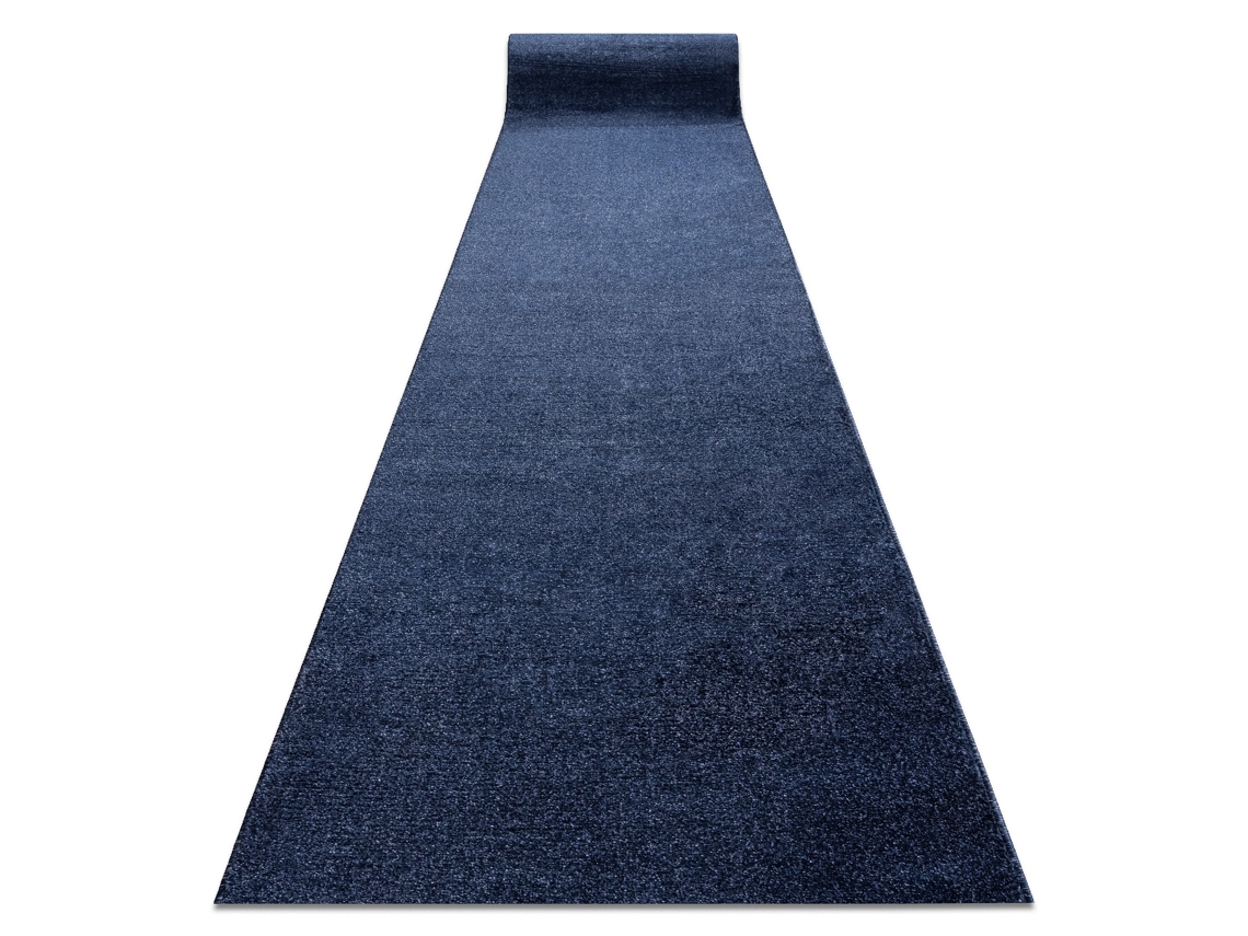 Corredor Softy Uma Cor Azul Escuro 80cm