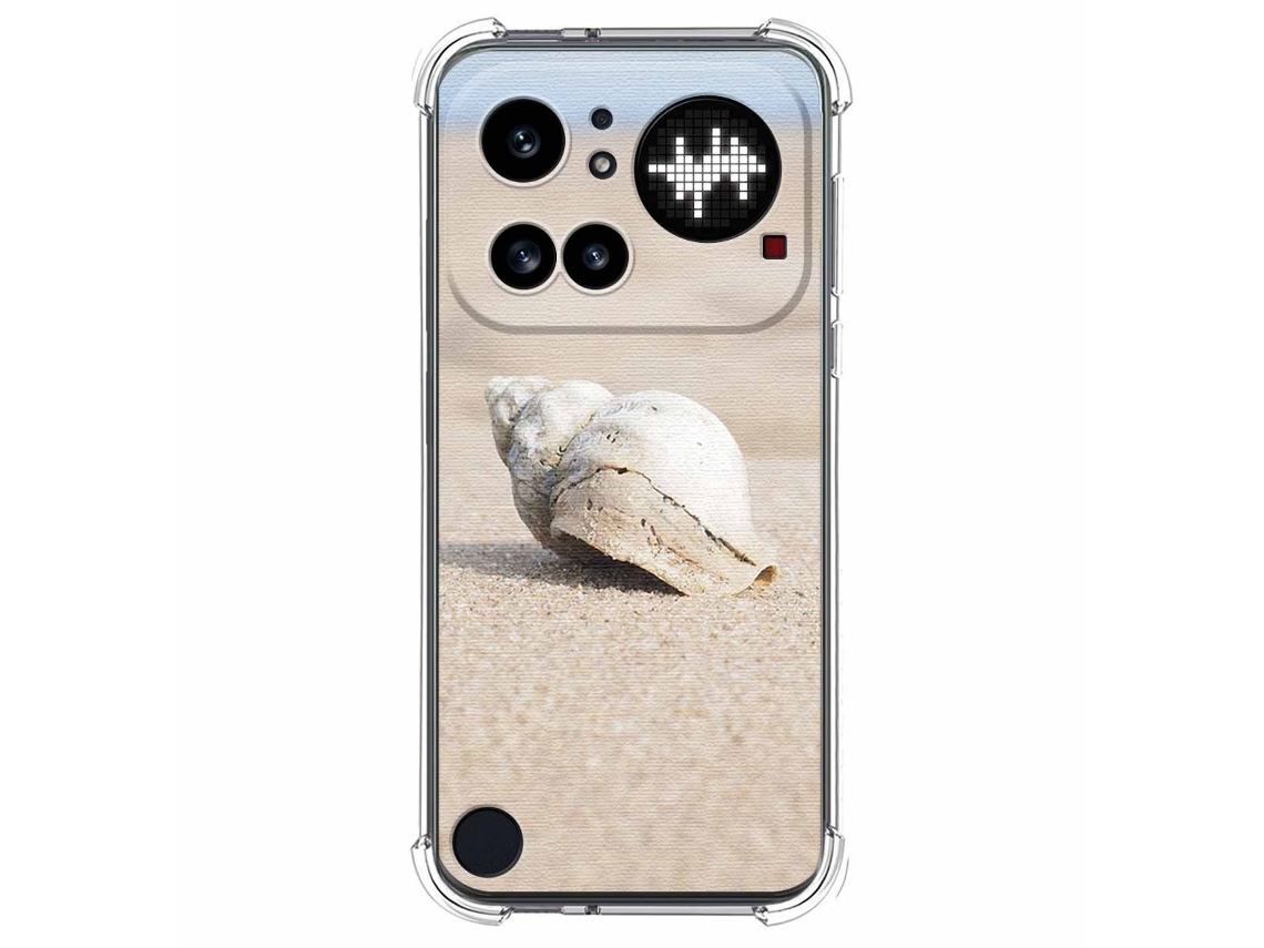 Capa Tumundosmartphone De Silicone À Prova De Choque Para Nothing Phone 4a Pro 5g Design Tipo Concha Com Estampa De Desenho Animado