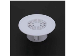Grelha de Ventilação Westux, Grelhas Circulares com Aletas Tampa Decorativa para Saída Ar Tamanho 120mm