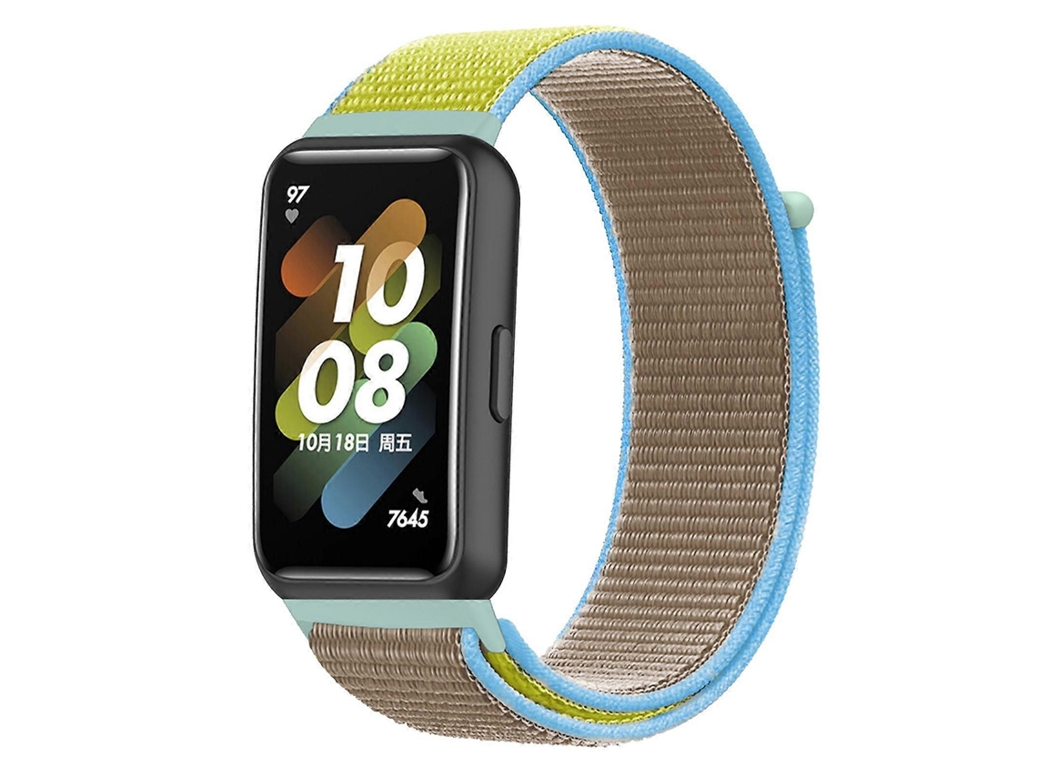 Pulseira De Nylon Com Fivela Para Huawei Band 7