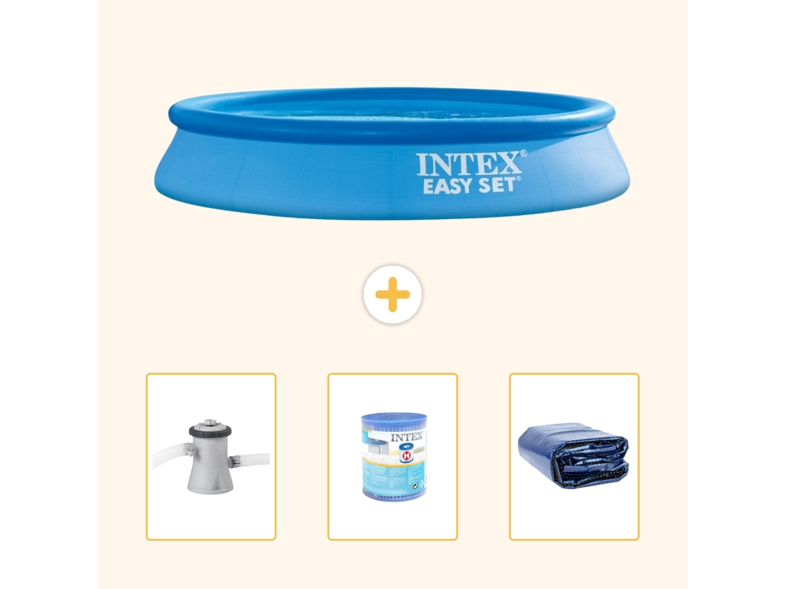 Intex Piscina Easy Set Redonda - 305x61 Cm - 4-peças S21288