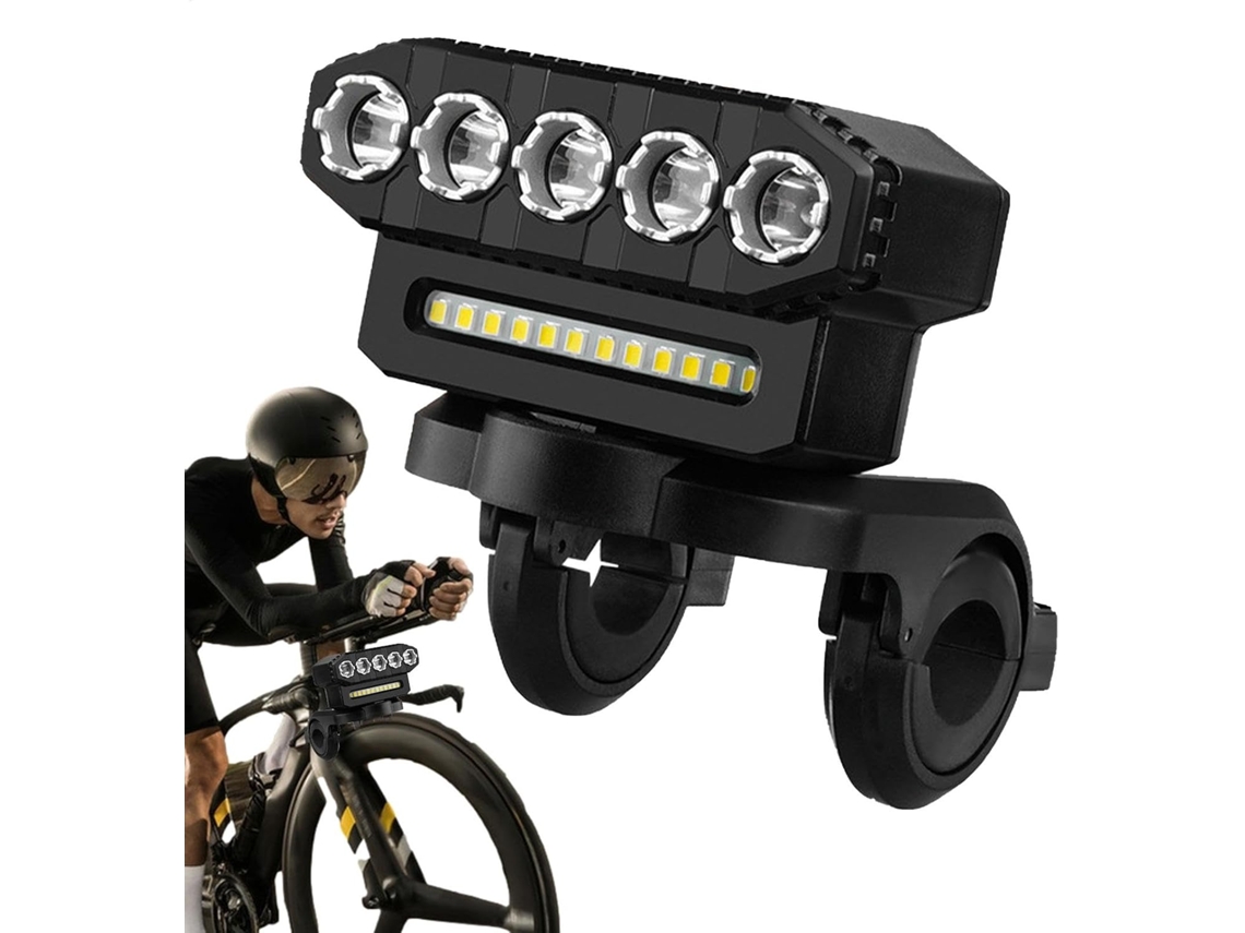 Luzes De Ciclismo, Faróis Bicicleta, Led Antirreflexo 500 Lúmens Para
