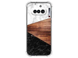 Capa Tumundosmartphone De Silicone À Prova De Choque Para Nothing Phone 4a 5g Com Estampa De Mármore 11 Padrões