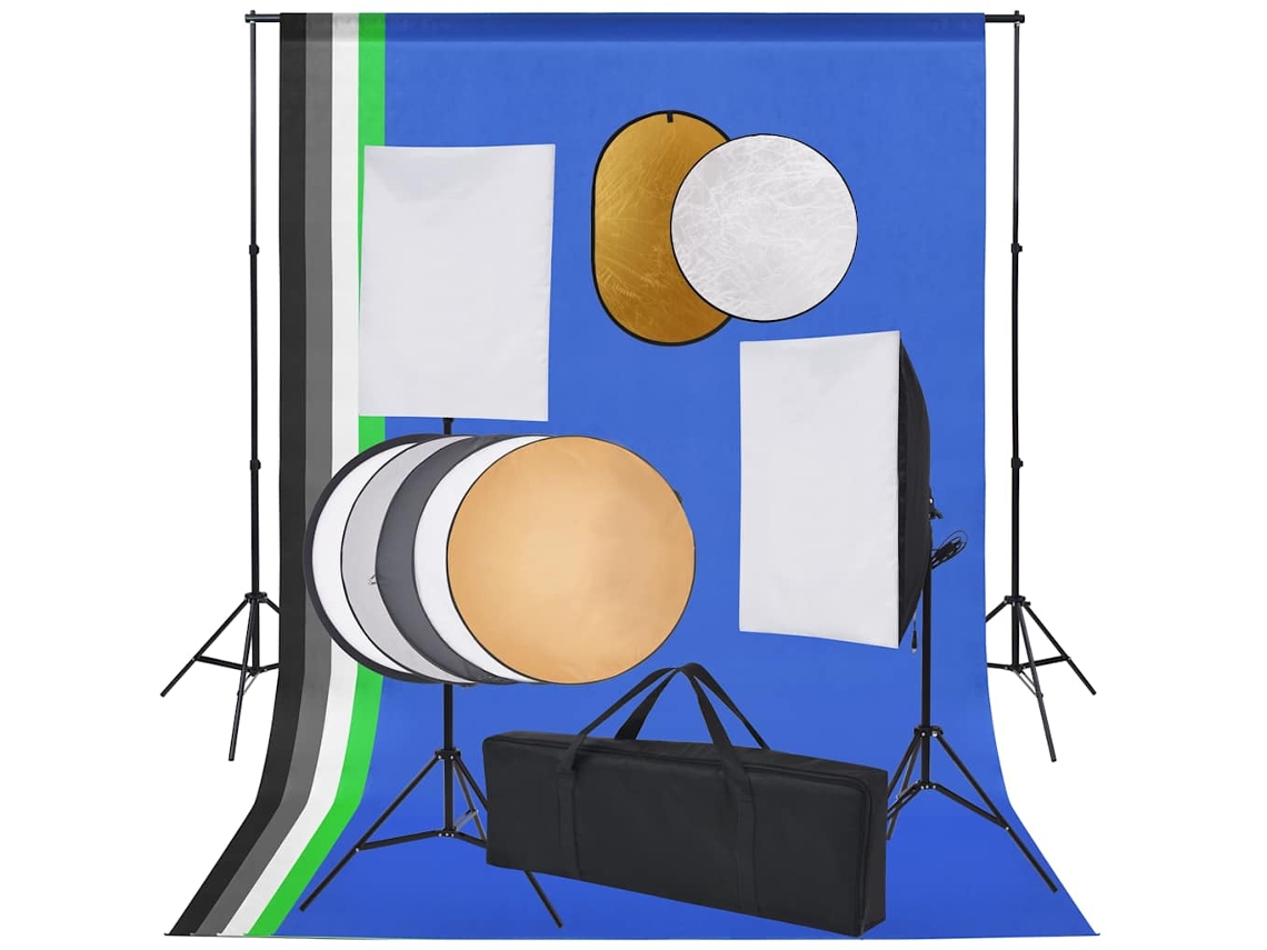 Studio Kit, Studio Kits Vidaxl Multicolor Poliéster