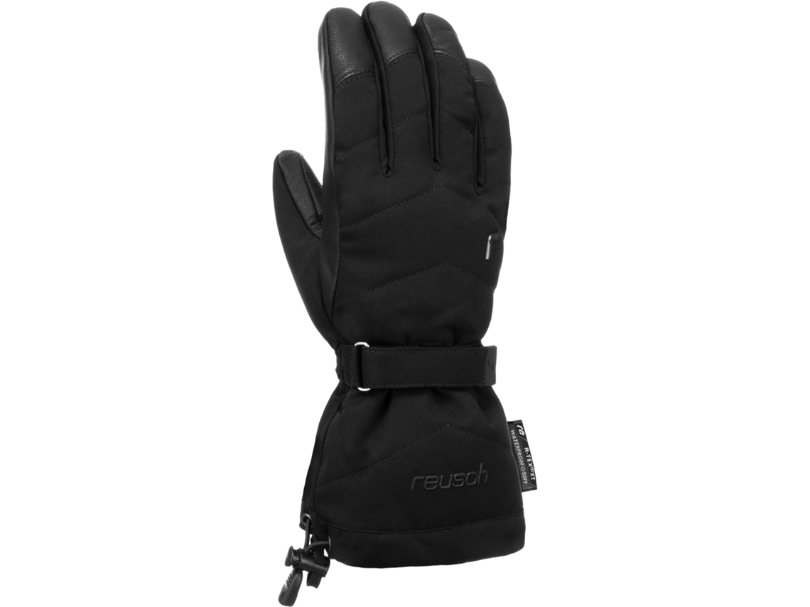 Luvas de Ski para Unissexo REUSCH (Tamanho 6,5 - Preto)