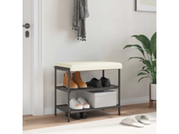 Vidaxl Almofada De Banco Cordão Creme Profundidade 35 Cm