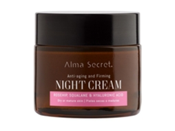 Creme De Noite Reparador Antienvelhecimento - Rosa Mosqueta, Esqualano E Ácido Hialurônico - 50 Ml