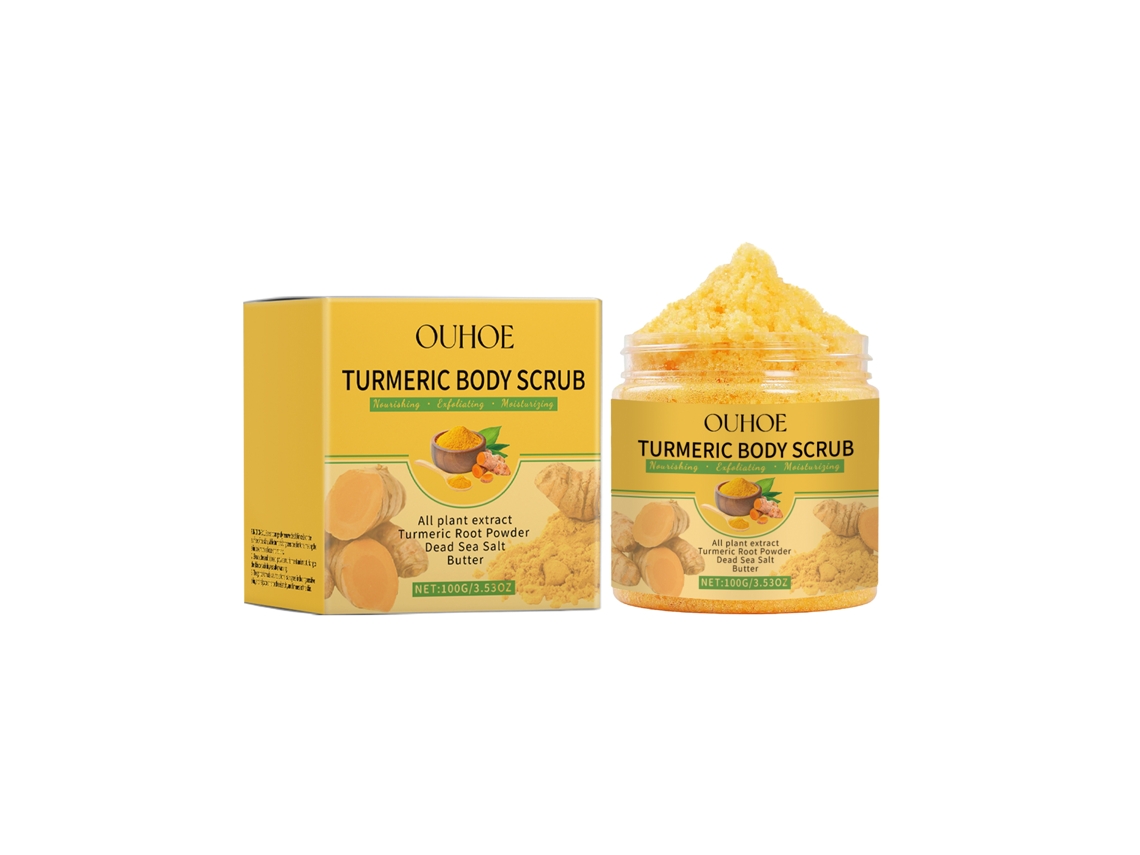 Exfoliante Corporal Cúrcuma Pele Suave Radiante