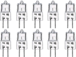 Lurelia Lâmpada Halógena G4 20w 12v 2800k 260lm, Branca Quente, Regulável, Cápsula Transparente