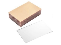20 Folhas De Acrílico Transparentes, Painéis Plásticos Multifuncionais Para Projetos De Artesanato, Corte De Molduras Slowmoose