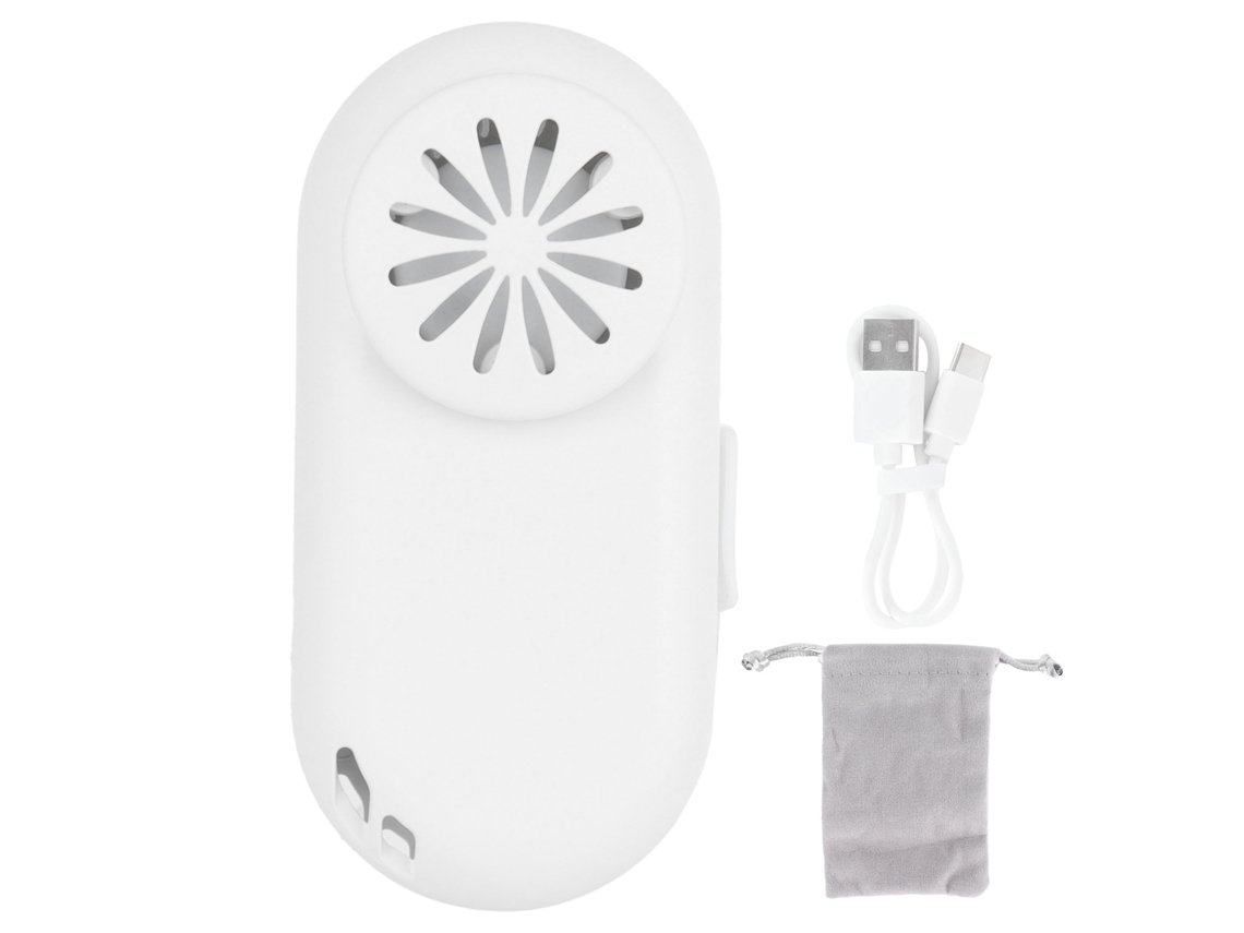 Ventilador De Máscara Facial Laxiscreed, Clip-on, Silencioso E Portátil, Com Carregamento Usb Para Uso Externo