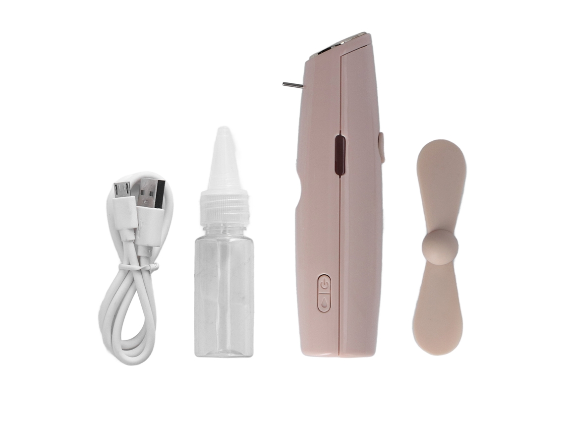 Ventilador Misterizador Usb Portátil Recarregável Rosa