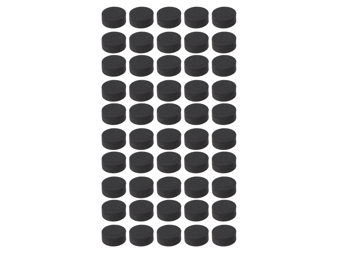 Pastilhas Antivibração LAXISCREED 50 Peças 25x10mm Eva Autoadesivas
