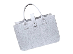 Sacola De Compras Dobrável De Feltro Para Brinquedos, Compras, Passeios, Armazenamento, Trabalho, Viagens, Piqueniques E Uso Diário, Azul Marinho.