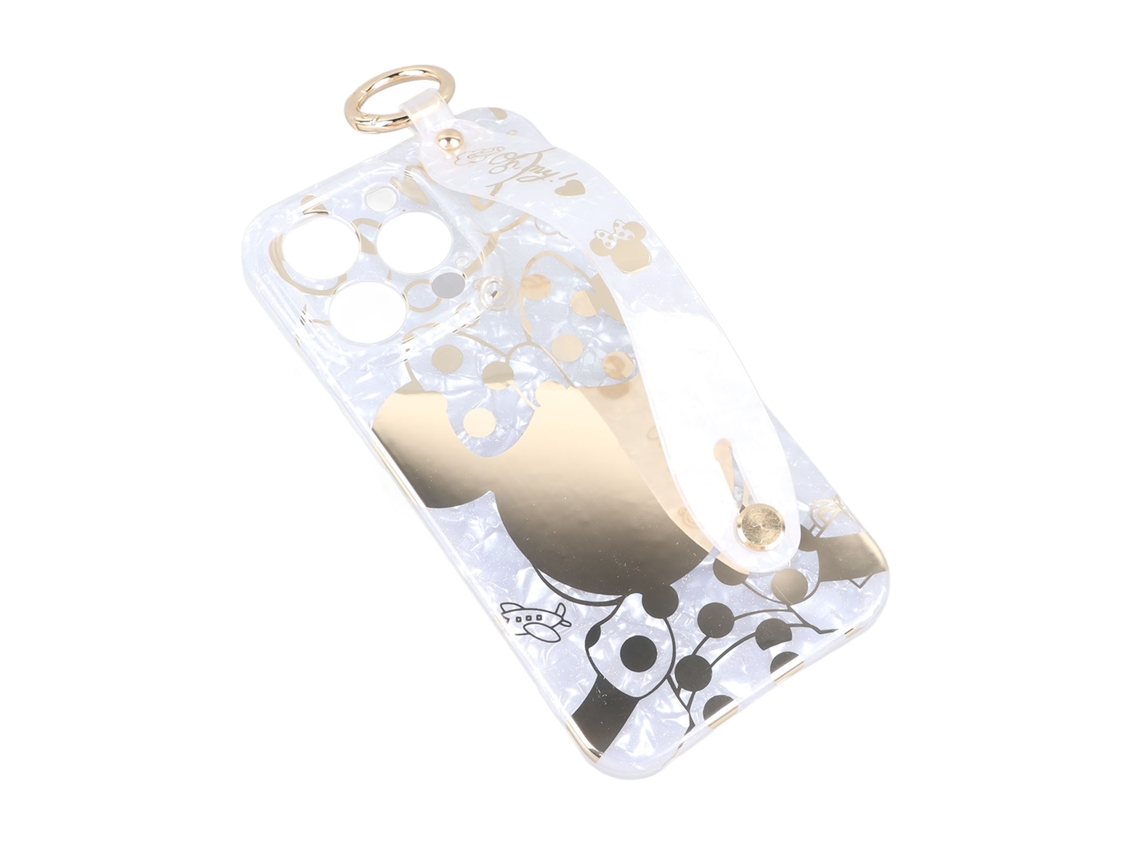 Capa LAXISCREED Iphone14pro Polka Dot Minnie