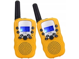 Walkie Talkie Infantil, Rádio Bidirecional Com Seu Cristal De 22 Canais Brilvibera