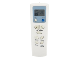 Aetheria controle Remoto de Ar condicionado Lg Branco Creme Abs com Distância de Controle Até 10m