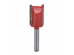 Broca Reta 2 Canais Aço Liga 1/4 Polegada Shank 17mm Ferramentas De Marcenaria Cnc Para Recorte E Ranuramento