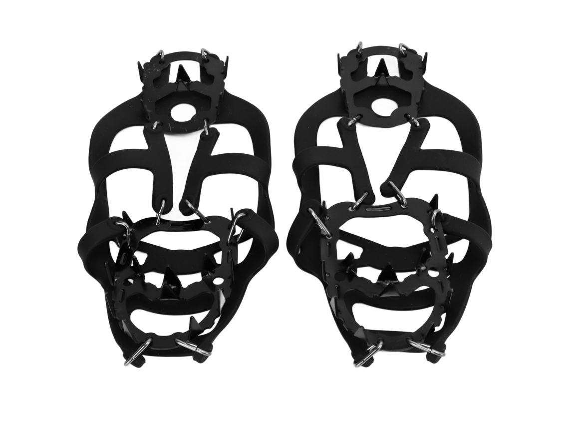 18 Pontes Crampons para Botas com Adesão em Gelo | S/MARCA