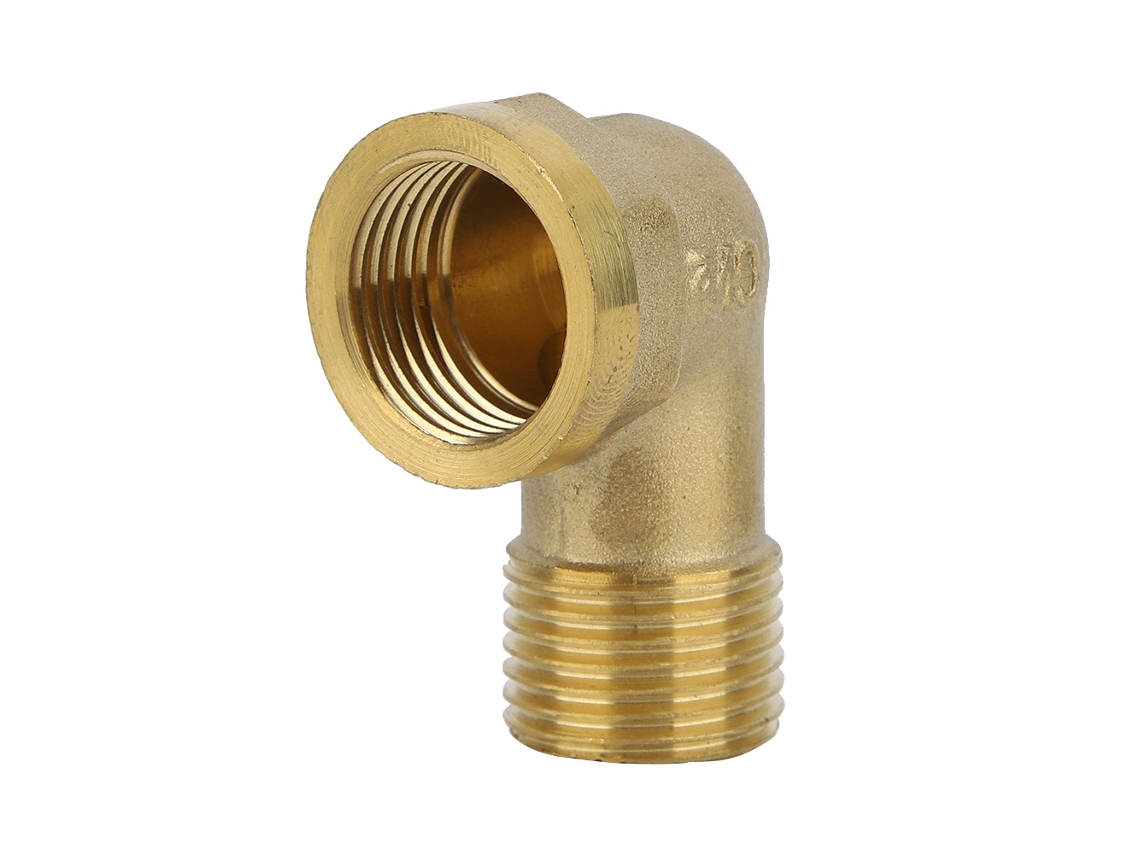 Adaptador Cotovelo Rosca Fêmea Latão G1/2 5pcs