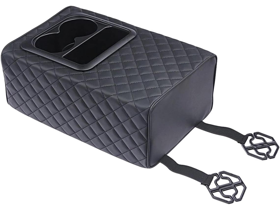Suporte universal para Copos sem console central do carro, caixa de armazenamento traseira