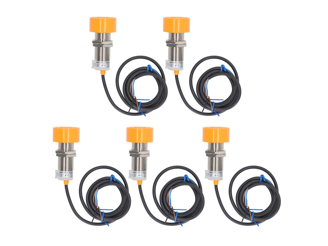 Sensor de Proximidade Circular Pnp Normalmente Aberto 6 36vdc S/MARCA