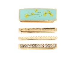 4 Unidades De Pingente De Pulseira De Silicone