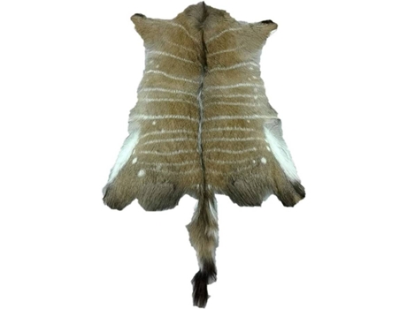 Tapete ZERIMAR Pele de Nyala (Natural - 90x75 cm - Pele)
