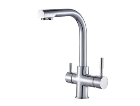 Torneira De Cozinha Com Dupla Função Para Água Purificada Cromada Jomi (c30l8c)