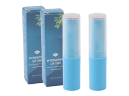 2 Peças De Gloss Hidratante Labial 3ml Reparador De Longa Duração Pigmentado Intenso Para Lábios Secos E Com Ra Chaduras Rosa Rosado
