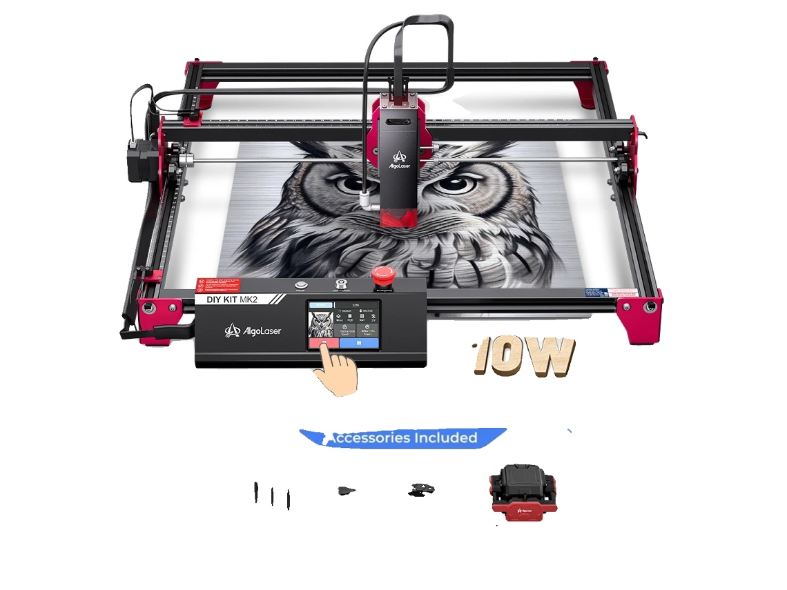 Máquina de corte a laser CNC, gravação de alta velocidade, conjunto versátil com compatibilidade de materiais, 3 unidades OEM