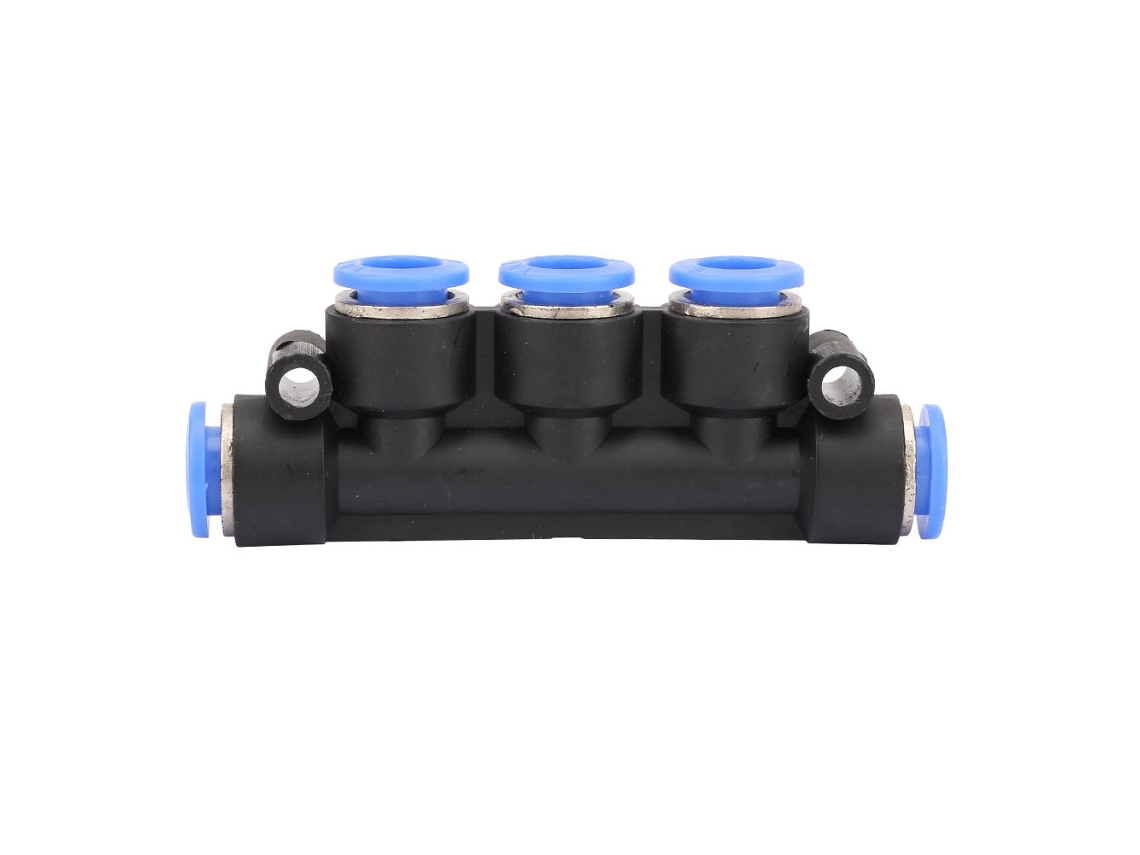Laxiscreed Manifold Pneumático De 5 Vias Com Design Rápido De Inserção