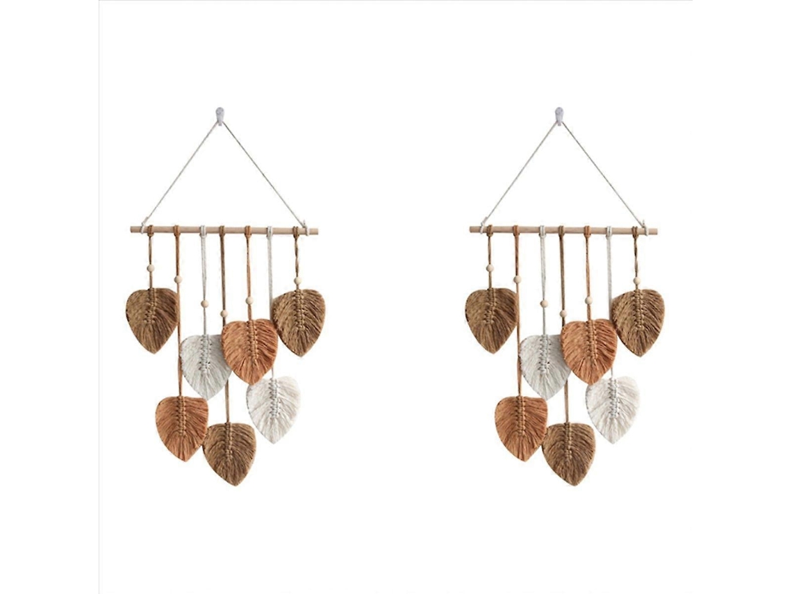 Tapeçaria de Parede Boho para Decoração Casa, Estilo Tecido, Cor Cáqui BRILVIBERA