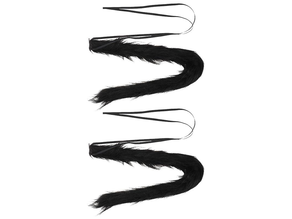 2 Peças De Cauda De Gato Artificial Para Decorações De Halloween Allinless